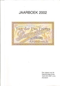 Cover of Jaarboek 2002 “Als Ice Can” v.z.w. Arendonk book