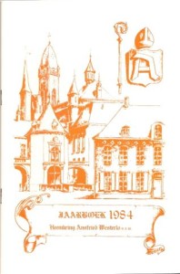 Cover of Jaarboek Heemkring Ansfried Westerlo v.z.w. 1984 book