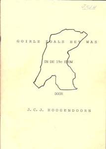 Cover of Goirle zoals het was in de 19e eeuw book