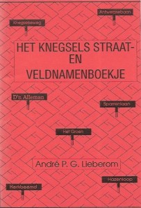 Cover of Het Knegsels straat- en veldnamenboekje book