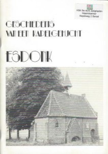 Cover of Esdonk: “Geschiedenis van een kapelgehucht” book