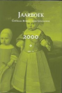 Cover of Jaarboek Centraal Bureau voor Genealogie: deel 54 (2000) Thema Heraldiek book