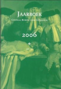 Cover of Jaarboek Centraal  Bureau voor Genealogie: deel 60 (2006) Thema ‘Ziekte en gezondheid’ book