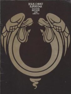 Cover of Jesus Christ  Superstar – souvenir brochure and libretto book