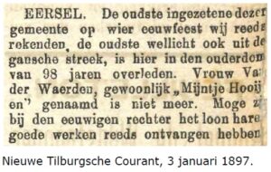 Nieuwe Tilburgsche Courant, 3 januari 1897.